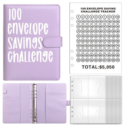 Budget with Evie™ 100 Envelope Saving Challenge Binder