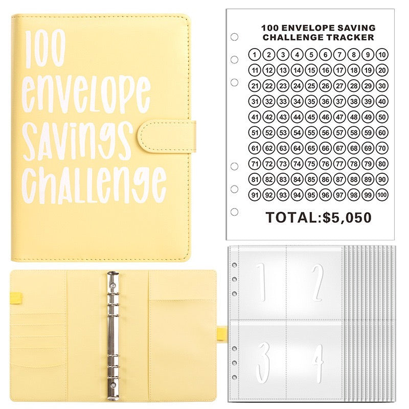 Budget with Evie™ 100 Envelope Saving Challenge Binder
