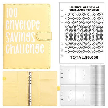 Budget with Evie™ 100 Envelope Saving Challenge Binder