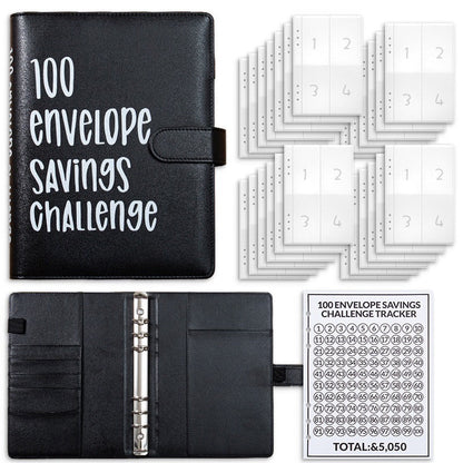 Gifts with Evie™ 100 Envelope Saving Challenge Binder